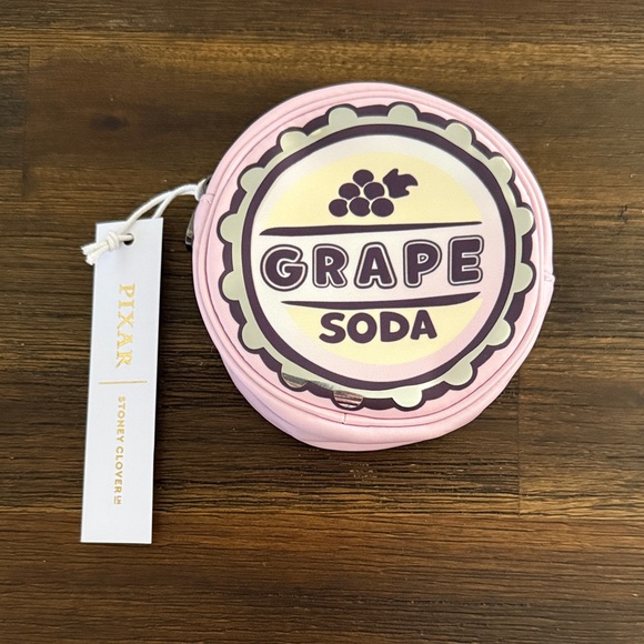 Stoney Clover Lane Handbags - Stoney Clover Lane Pixar Up Grape Soda Circle Mini Pouch NWT